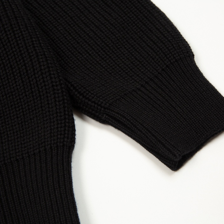 Celine Oversized Sweater In Ribbed Wool - 