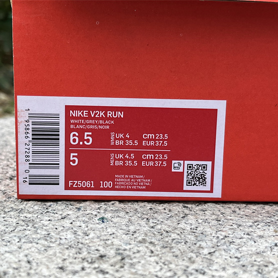 Nike Wmns v2k Runtekk Low ''White Grey Pink'' Sneaker       FZ5061-100 - PerfectKickZ