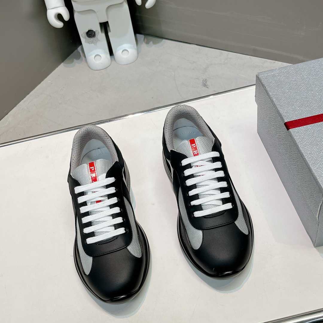 Prada America's Cup Soft Rubber And Bike Fabric Sneakers - PerfectKickZ