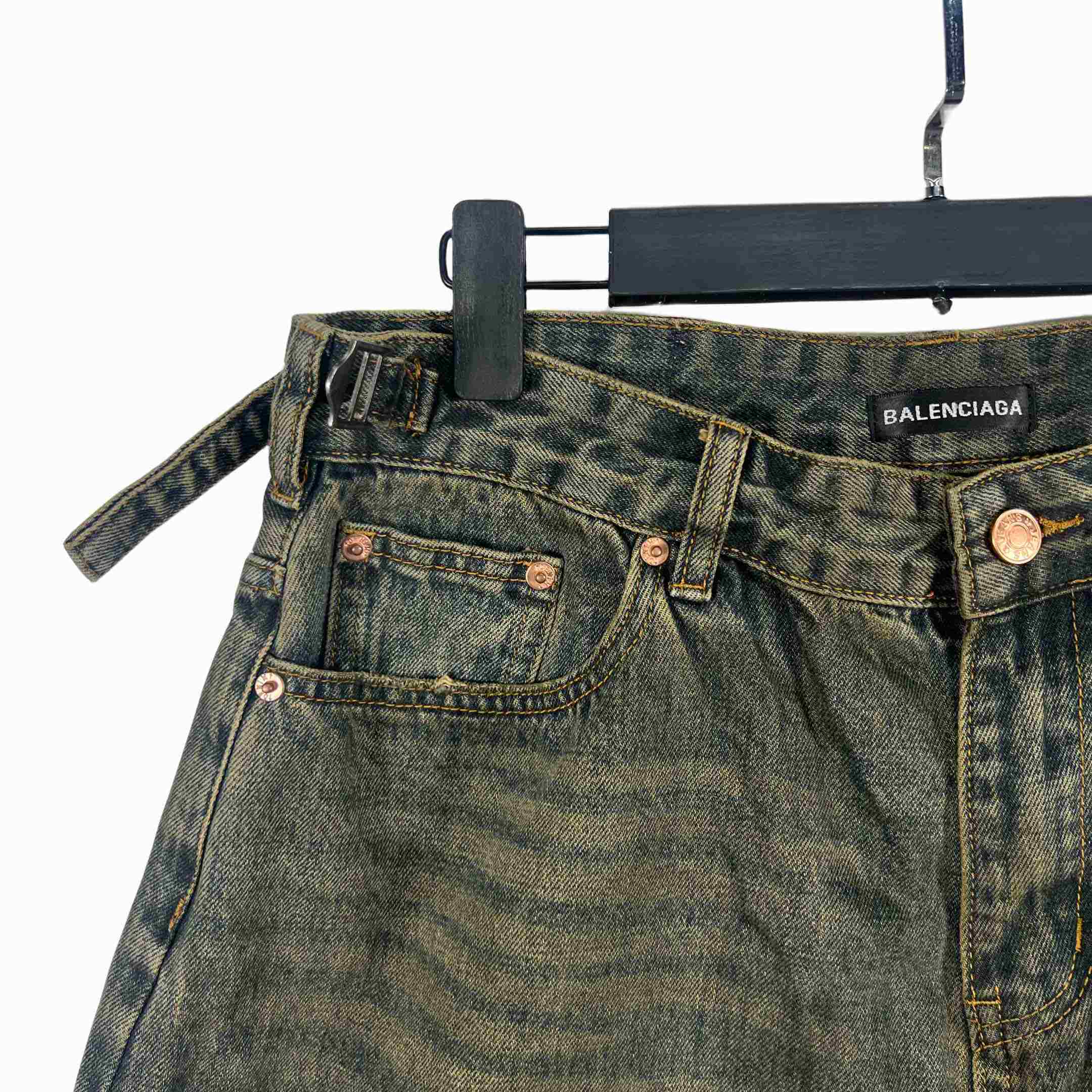 Balenciaga Denim Shorts - PerfectKickZ