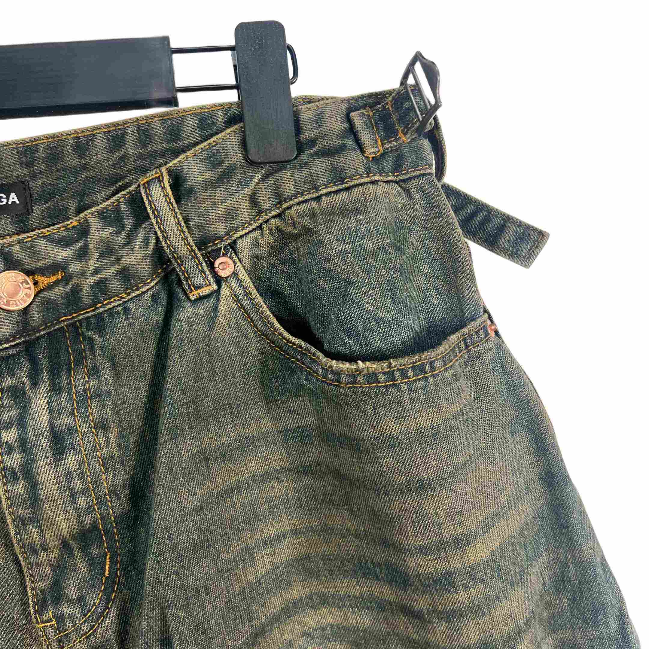 Balenciaga Denim Shorts - PerfectKickZ
