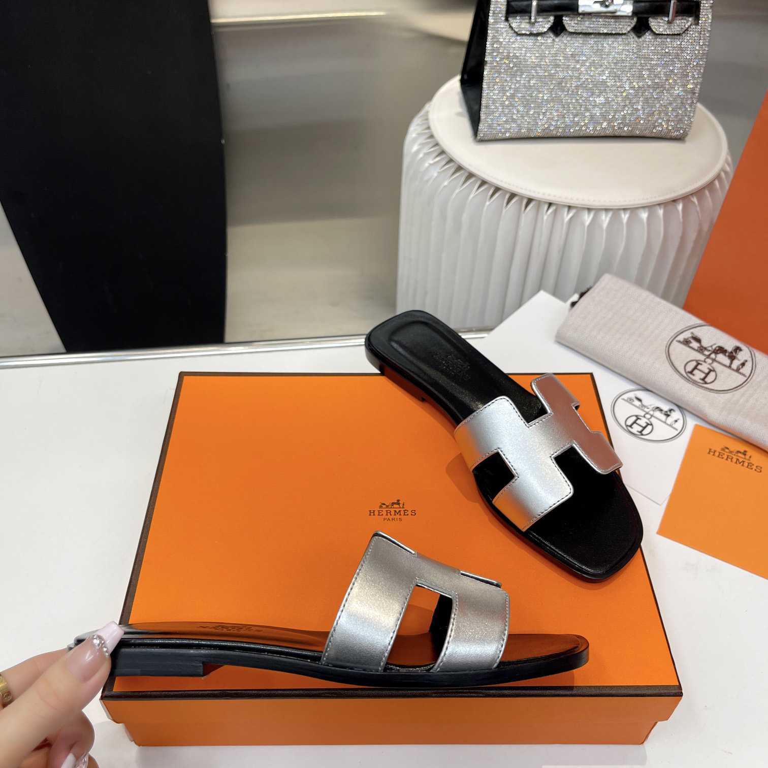 Hermes Oran Sandal - PerfectKickZ