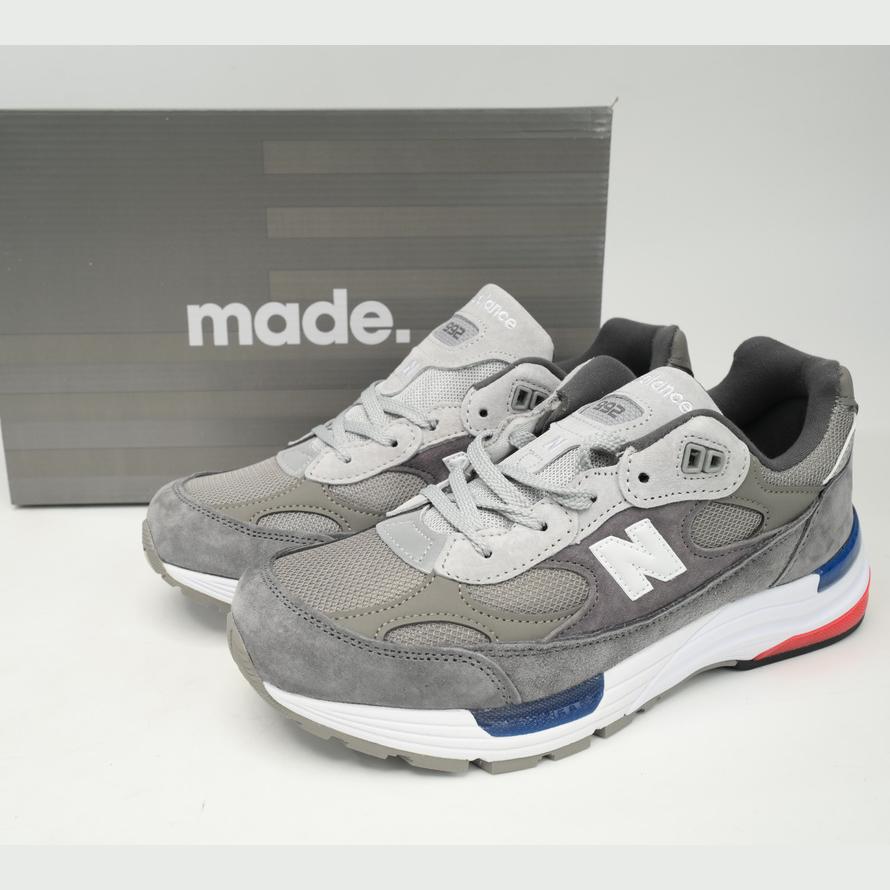 New Balance 992 Grey Blue Sneakers      M992AG  - PerfectKickZ