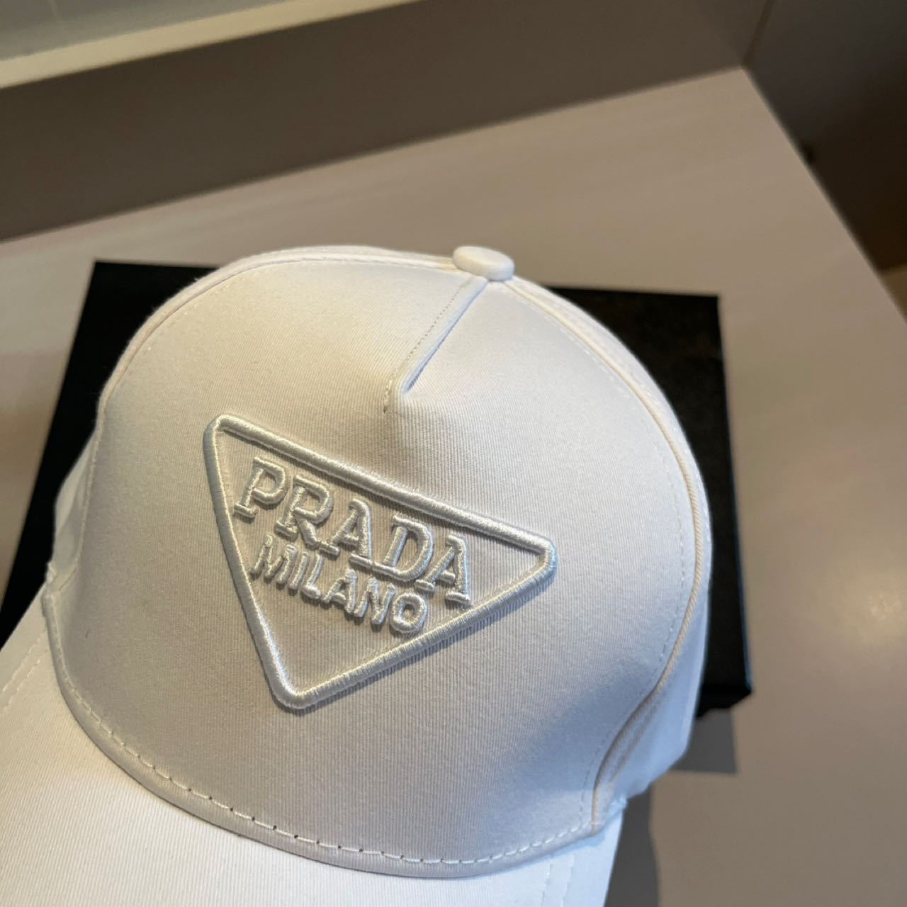 Prada Logo-patch Baseball Cap - PerfectKickZ