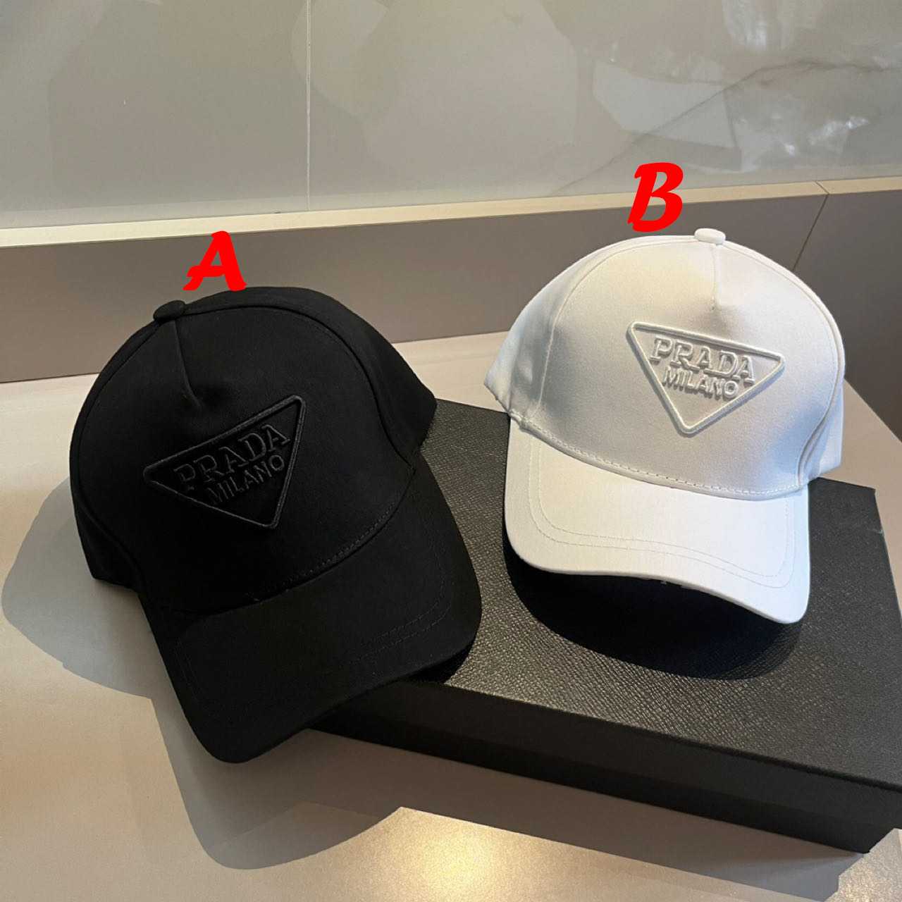 Prada Logo-patch Baseball Cap - PerfectKickZ