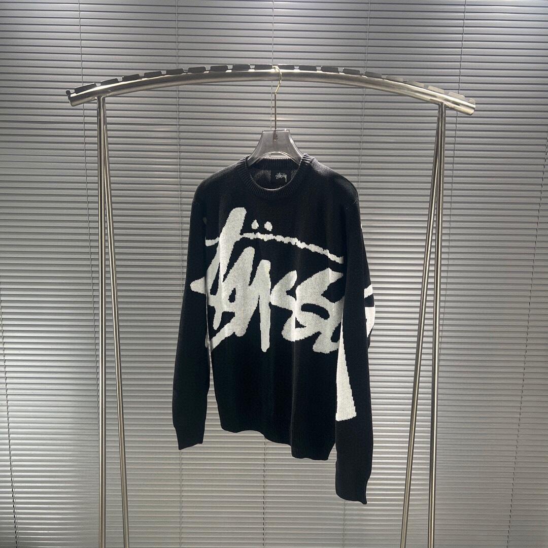 Stussy Logo-knit Jumper - PerfectKickZ