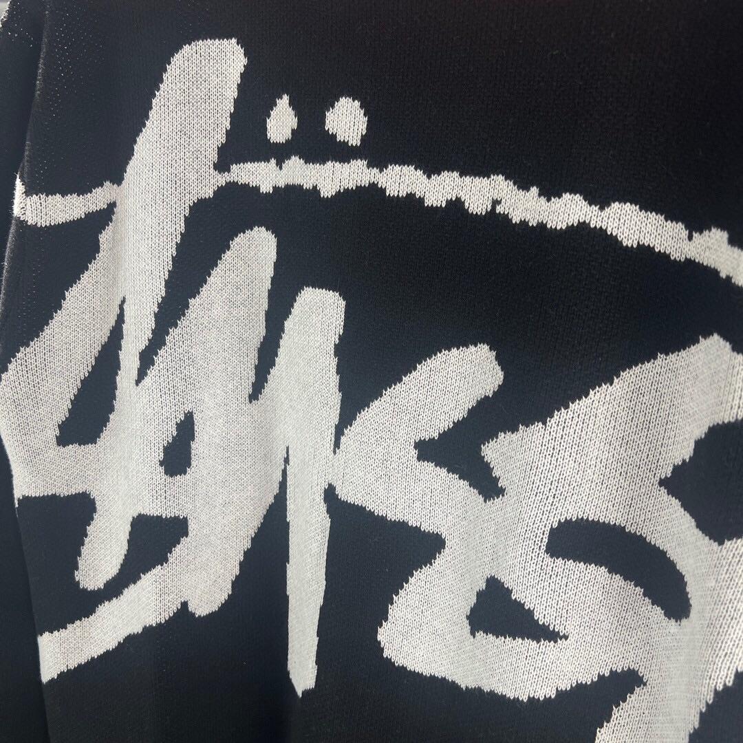 Stussy Logo-knit Jumper - PerfectKickZ