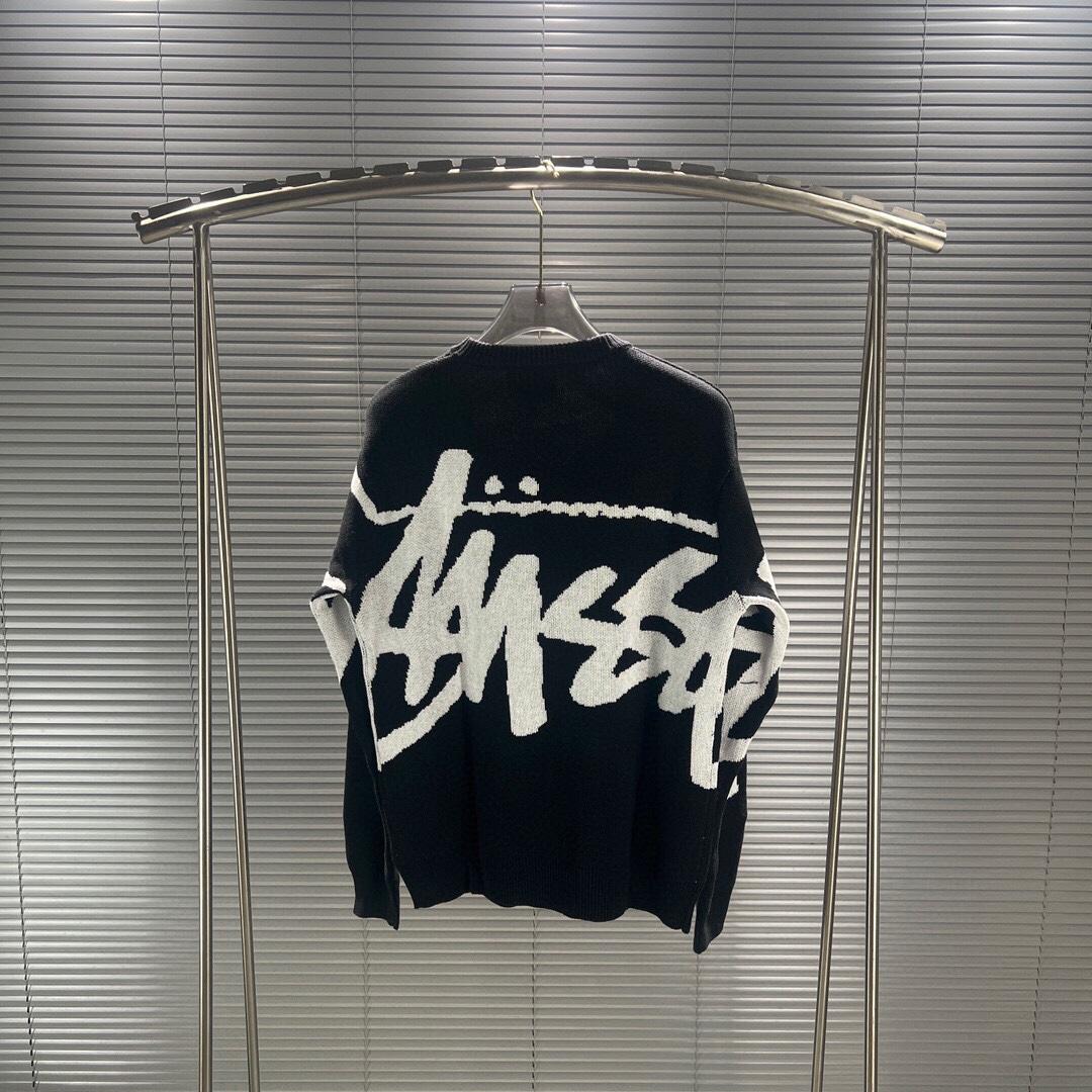 Stussy Logo-knit Jumper - PerfectKickZ