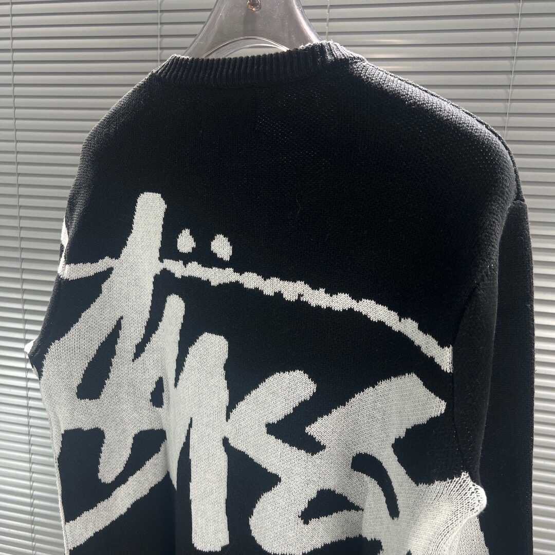 Stussy Logo-knit Jumper - PerfectKickZ