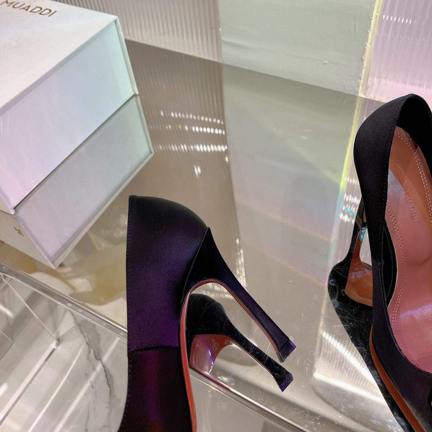 Amina Muaddi Camelia 95mm Crystal Pumps - PerfectKickZ
