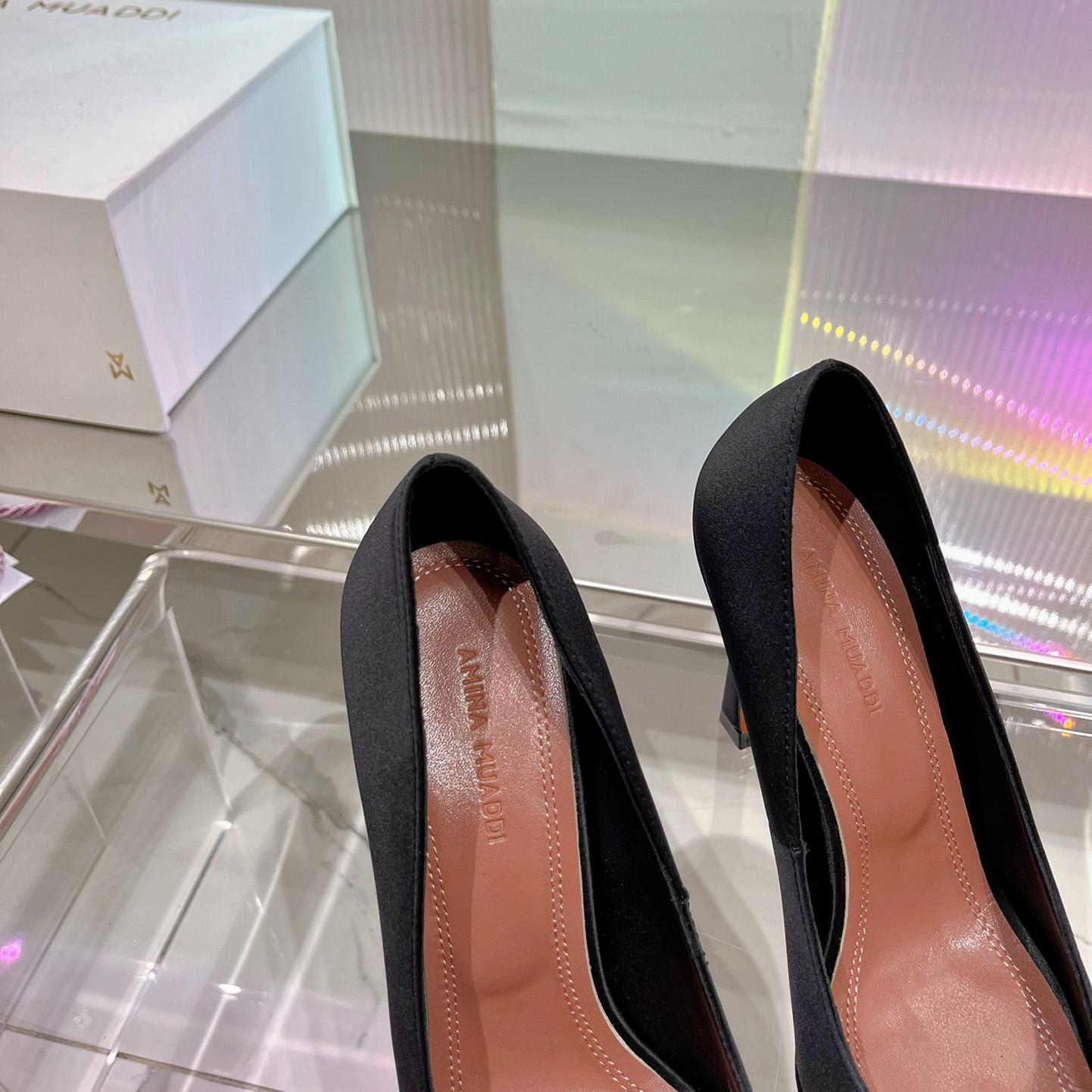 Amina Muaddi Camelia 95mm Crystal Pumps - PerfectKickZ