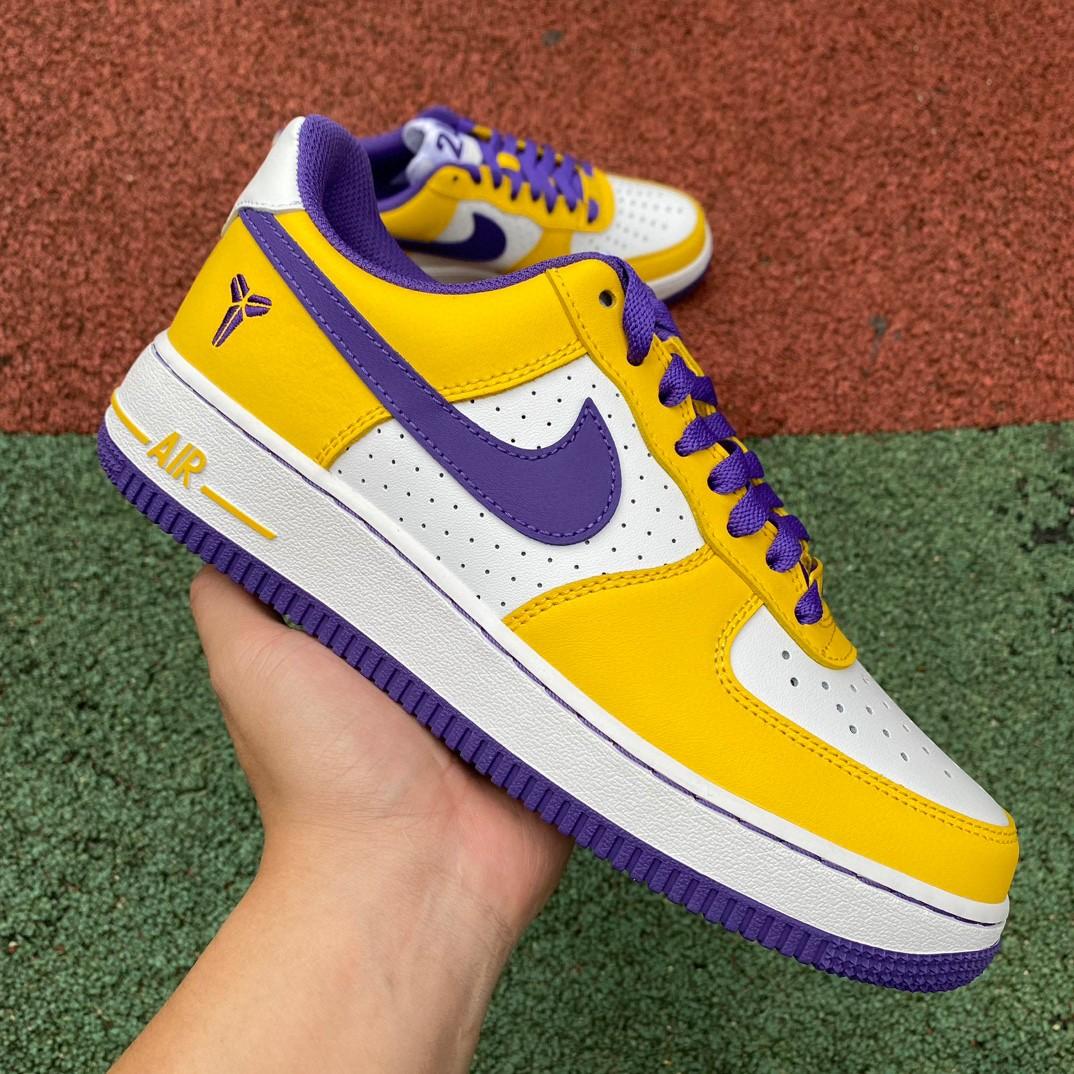 Kobe Bryant x Nike Air Force 1 Low Retro Sneaker     FZ1151-111 - PerfectKickZ
