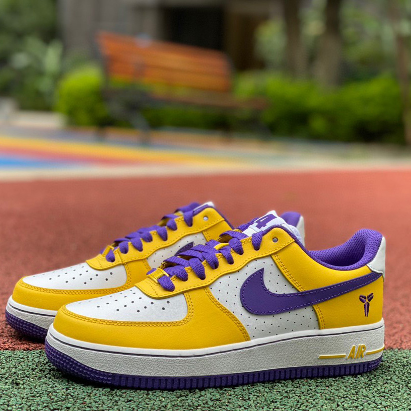Kobe Bryant x Nike Air Force 1 Low Retro Sneaker     FZ1151-111 - PerfectKickZ