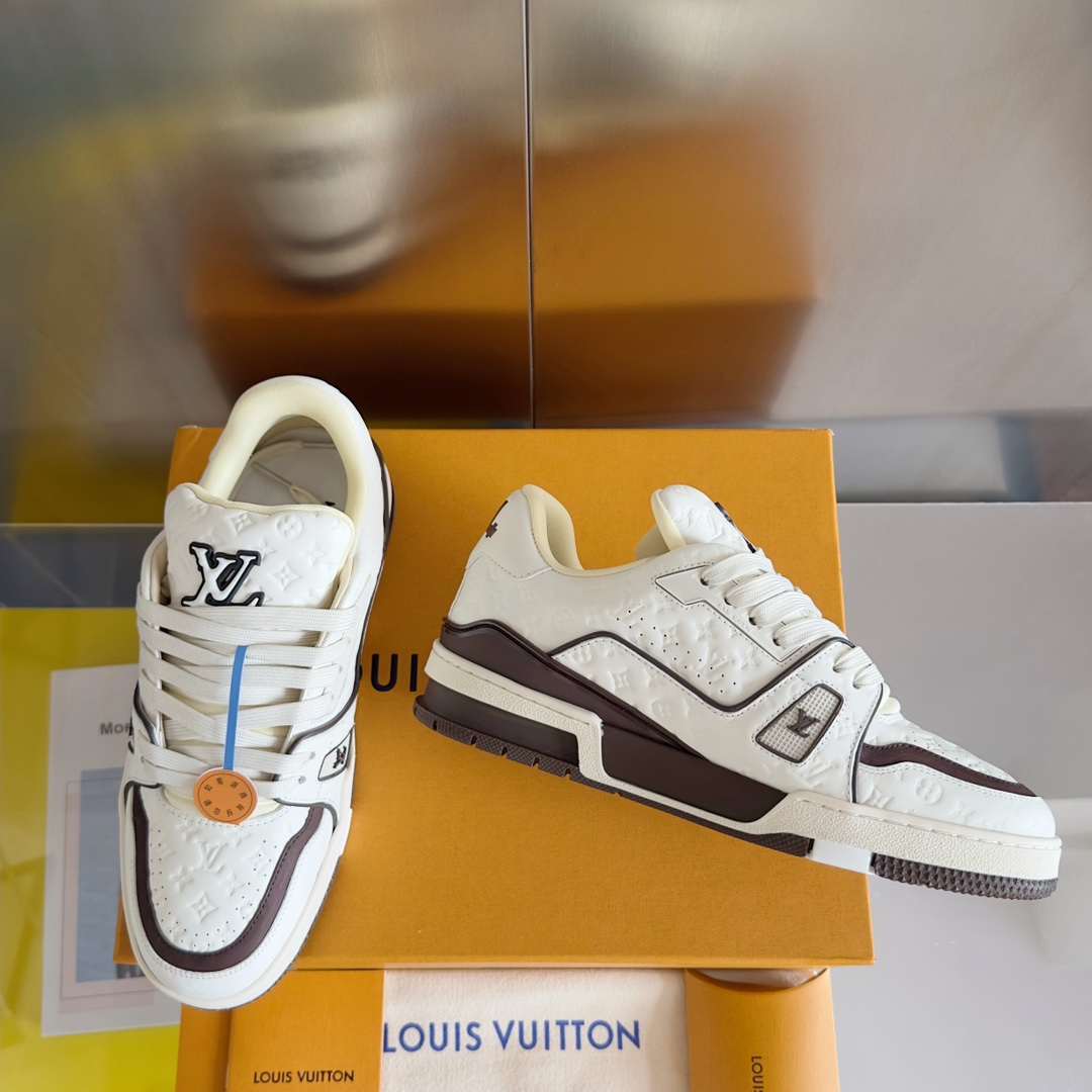 Louis Vuitton LV Trainer Sneaker  - PerfectKickZ