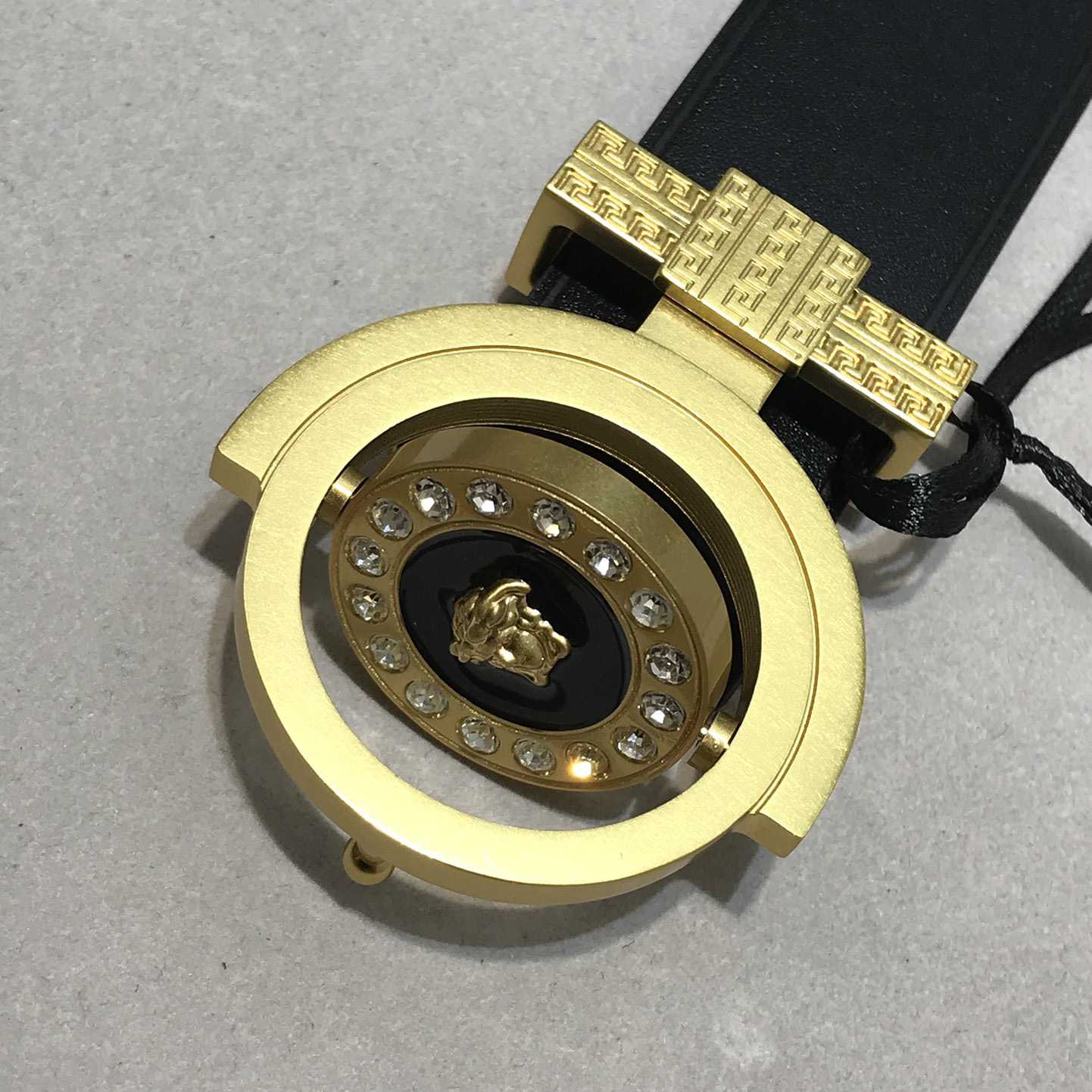 Versace Leather Belt   35mm - PerfectKickZ
