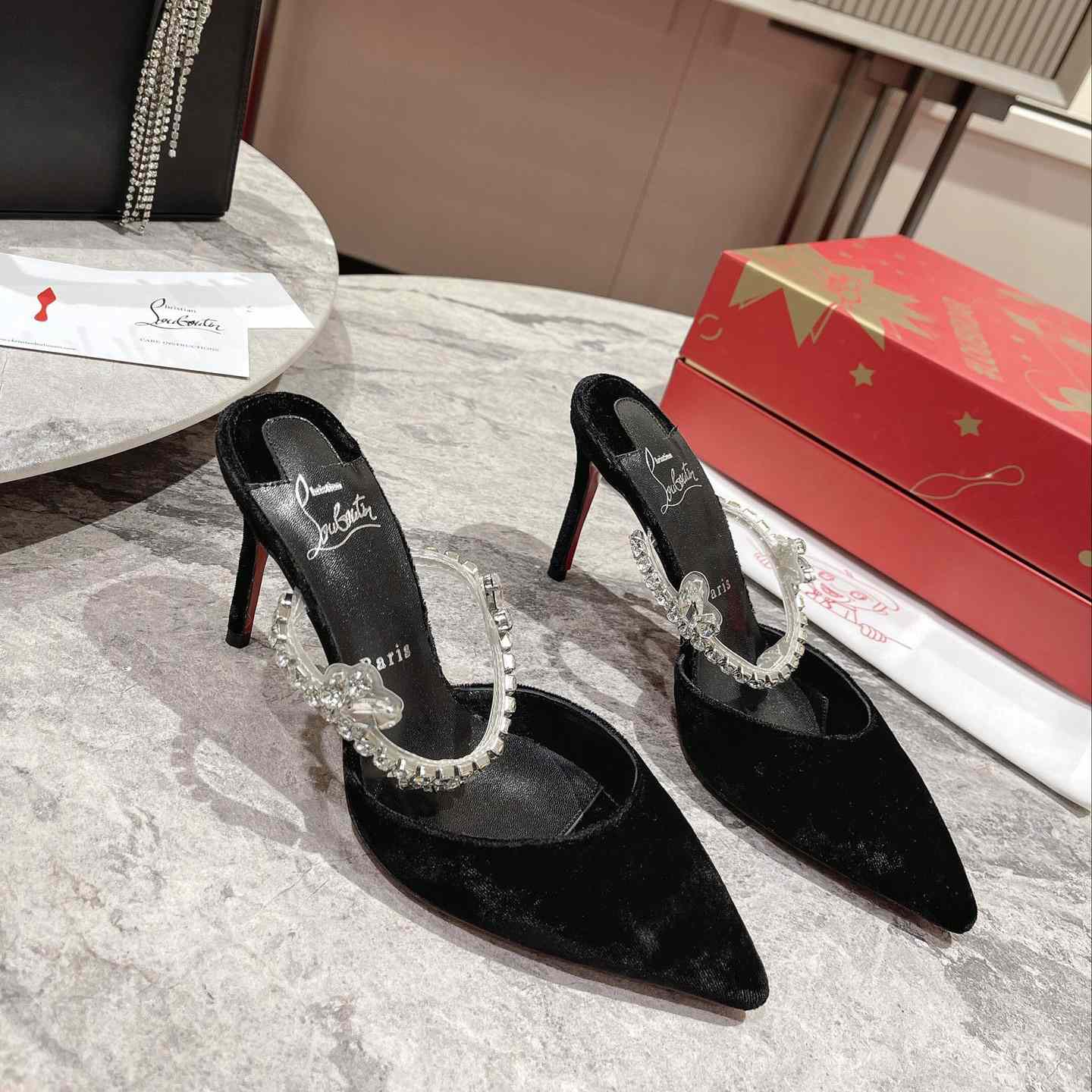 Christian Louboutin Planet Queen 70mm Mules Pumps  - PerfectKickZ