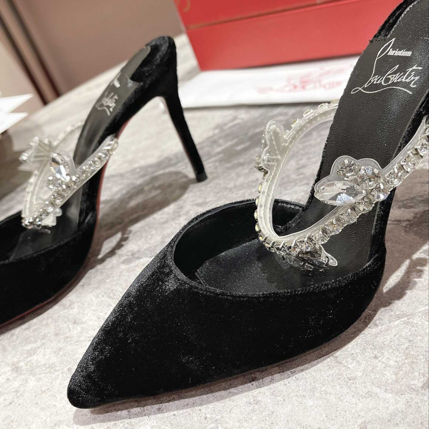 Christian Louboutin Planet Queen 70mm Mules Pumps  - PerfectKickZ