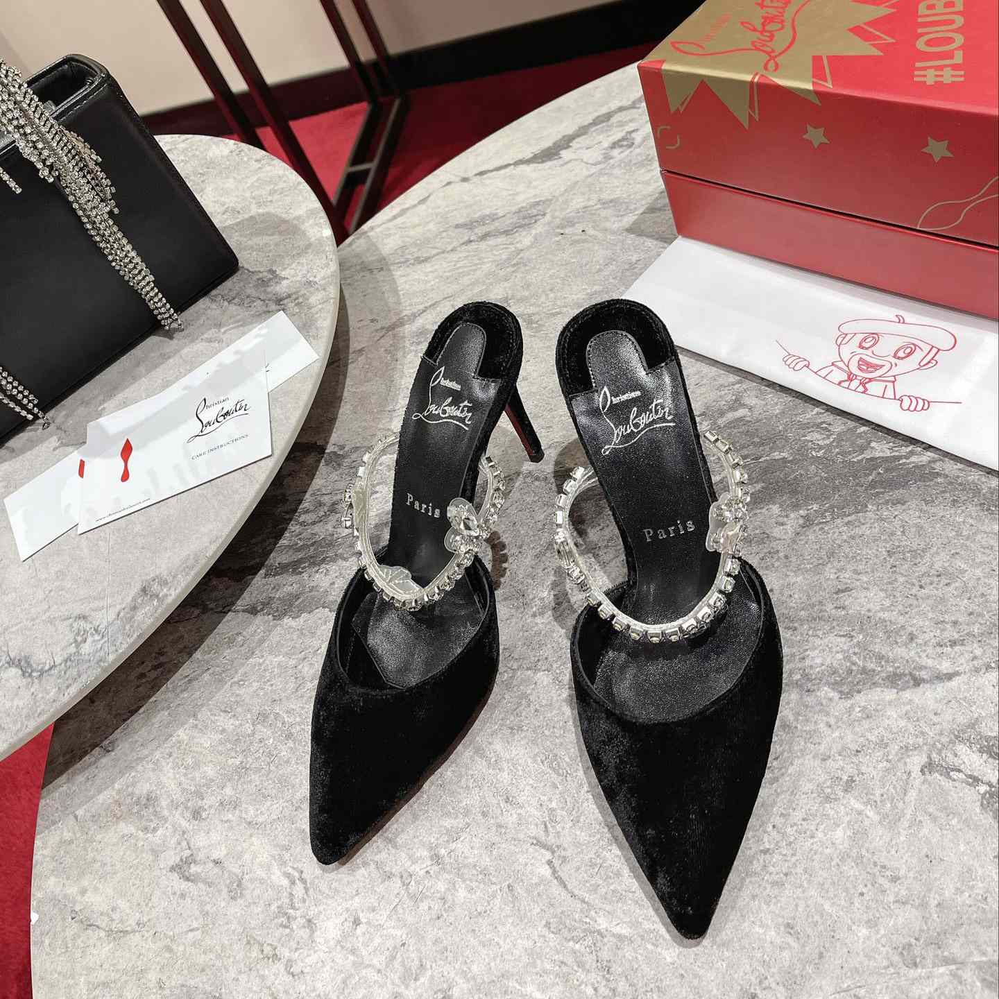 Christian Louboutin Planet Queen 70mm Mules Pumps  - PerfectKickZ