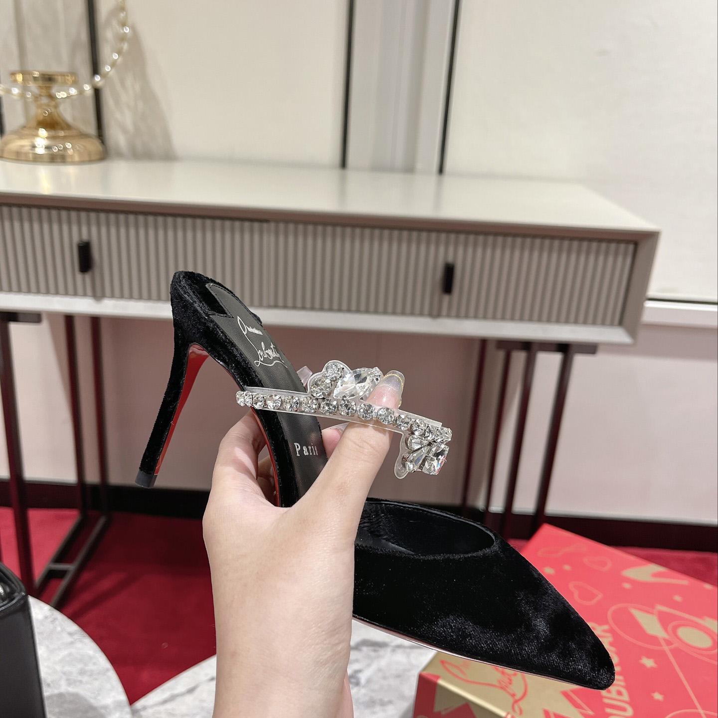Christian Louboutin Planet Queen 70mm Mules Pumps  - PerfectKickZ