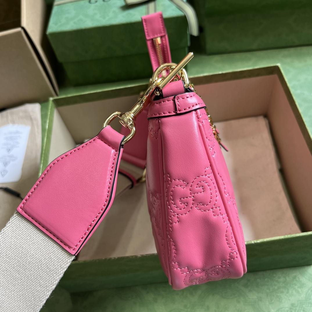 Gucci GG Matelassé Handbag(25-15-8cm) - PerfectKickZ