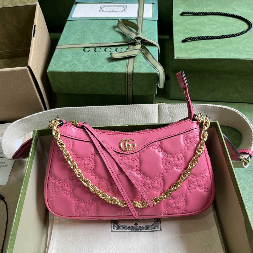 Gucci GG Matelassé Handbag(25-15-8cm) - PerfectKickZ