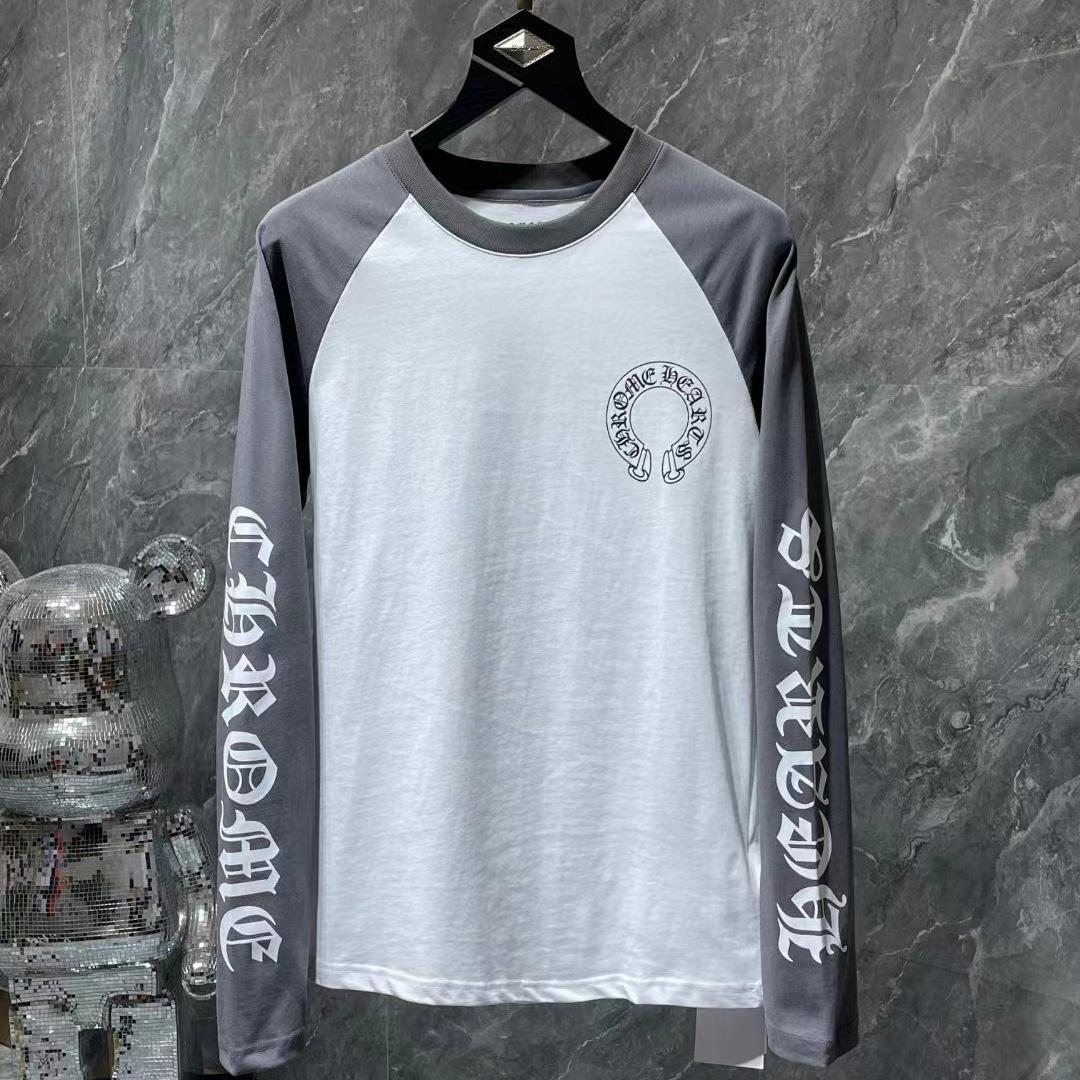Chrome Heart Logo Long Sleeve Tee - PerfectKickZ