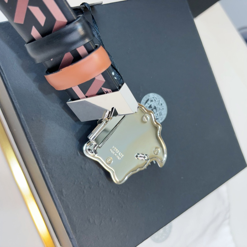 Versace Reversible Leather Belt    40mm - PerfectKickZ