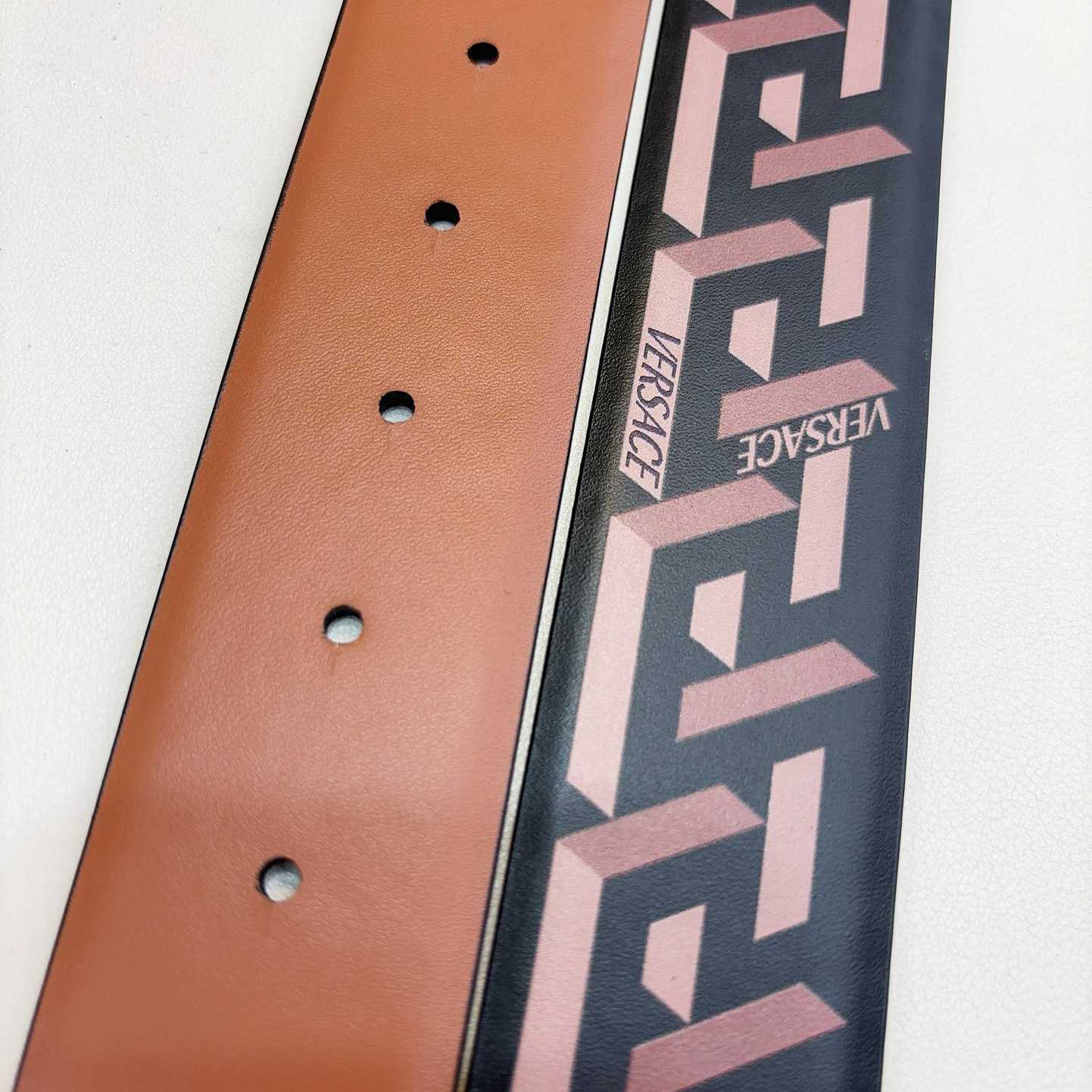 Versace Reversible Leather Belt    40mm - PerfectKickZ