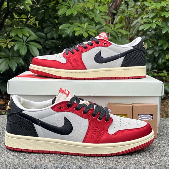 Trophy Room x Air Jordan 1 Low OG Sneaker   FN0432-100  - PerfectKickZ