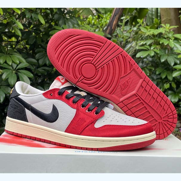 Trophy Room x Air Jordan 1 Low OG Sneaker   FN0432-100  - PerfectKickZ