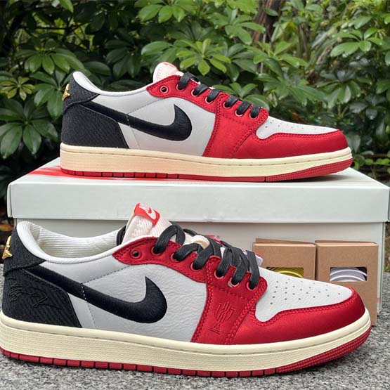 Trophy Room x Air Jordan 1 Low OG Sneaker   FN0432-100  - PerfectKickZ