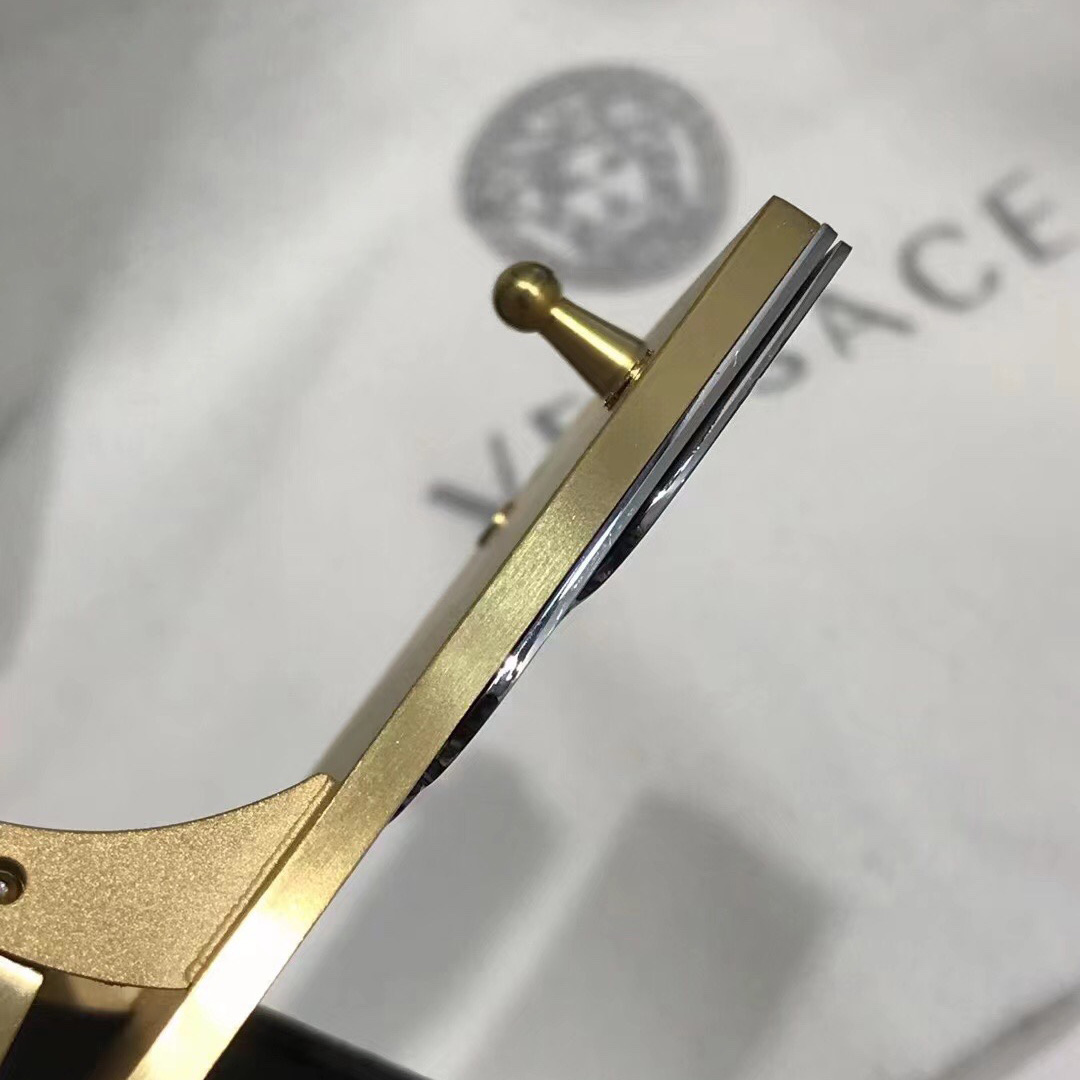 Versace Leather Belt   35mm - PerfectKickZ
