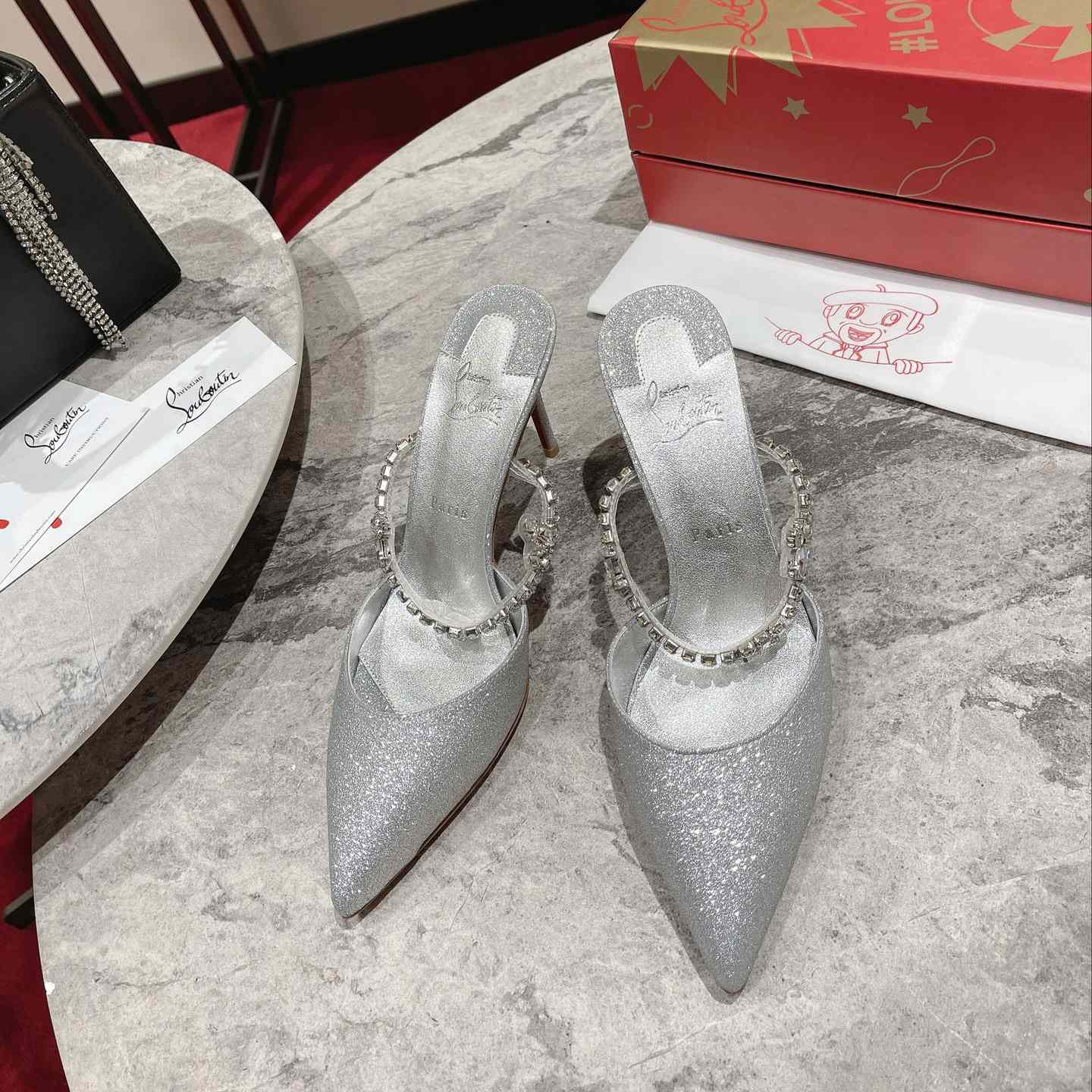 Christian Louboutin Planet Queen 70mm Mules Pumps  - PerfectKickZ