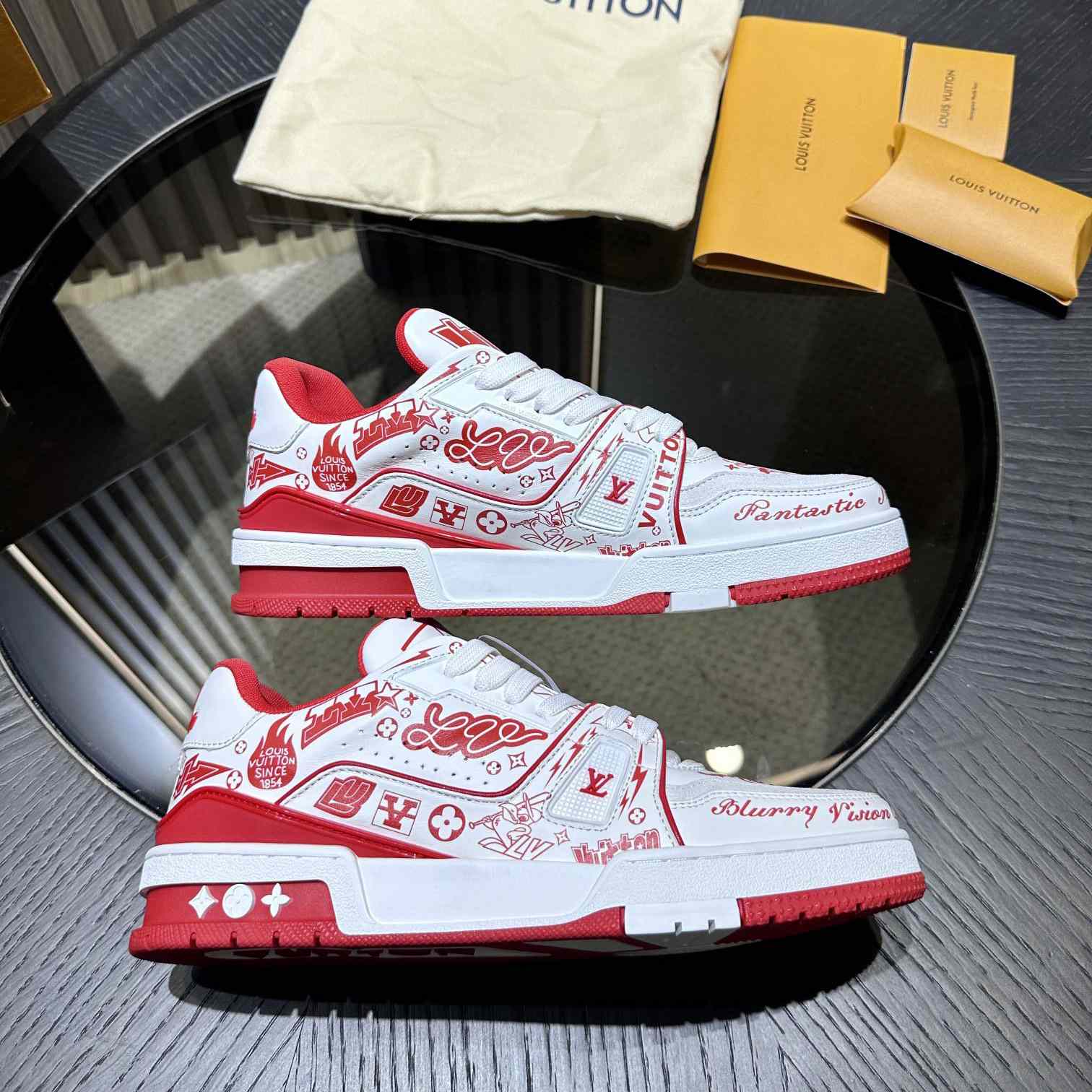 Louis Vuitton LV Trainer Sneaker    1ACELL - PerfectKickZ