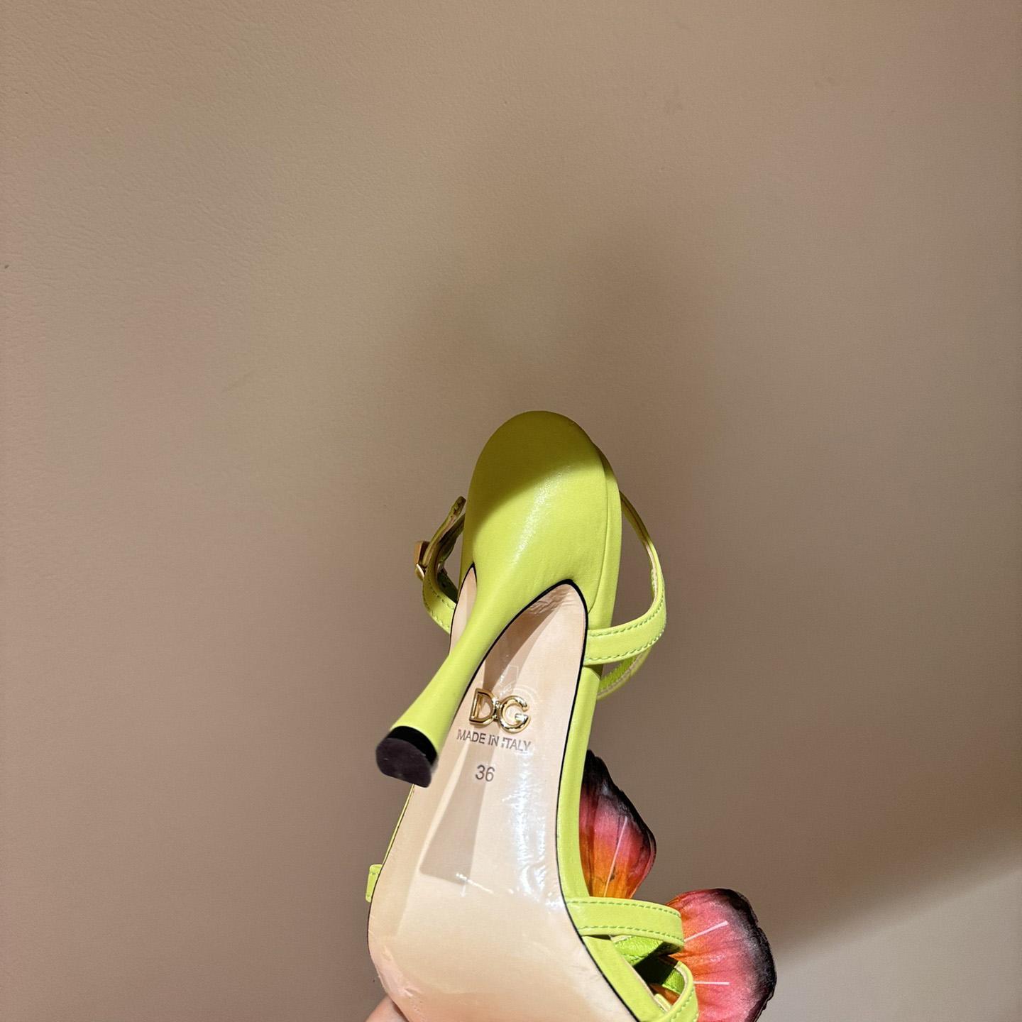 Dolce & Gabbana Butterfly Appliqué Sandals - PerfectKickZ