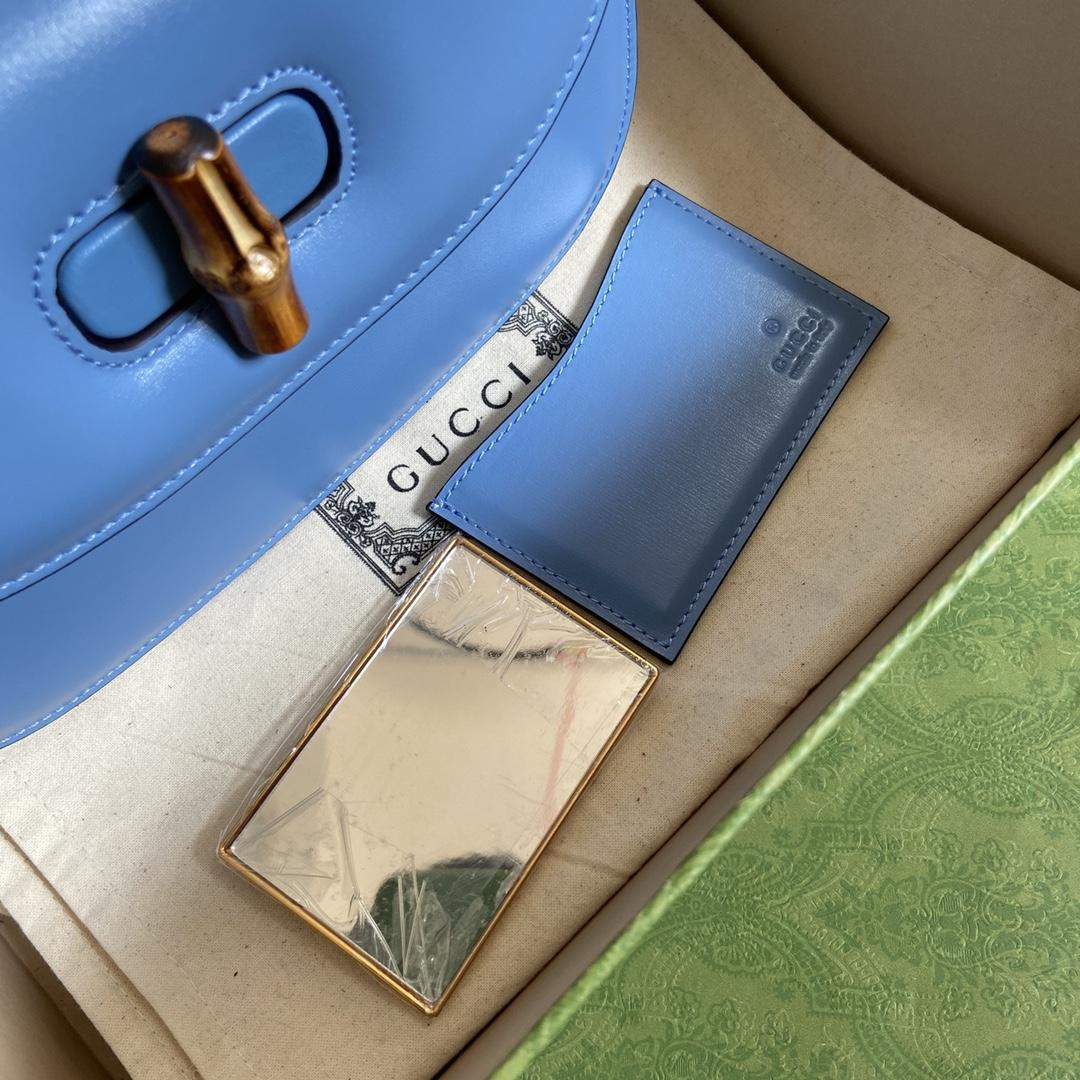 Gucci Bamboo 1947 Small Top Handle Bag   - PerfectKickZ