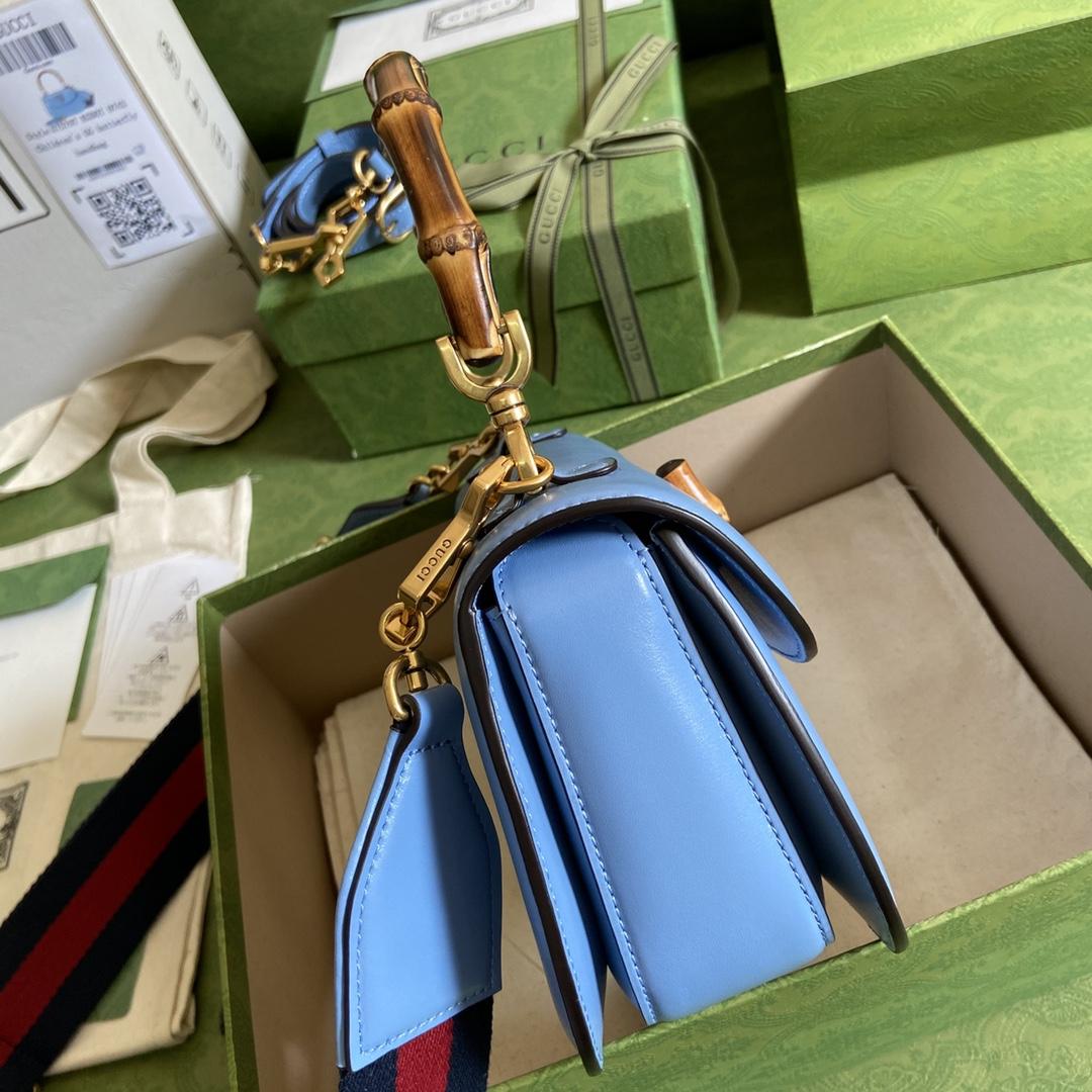 Gucci Bamboo 1947 Small Top Handle Bag   - PerfectKickZ