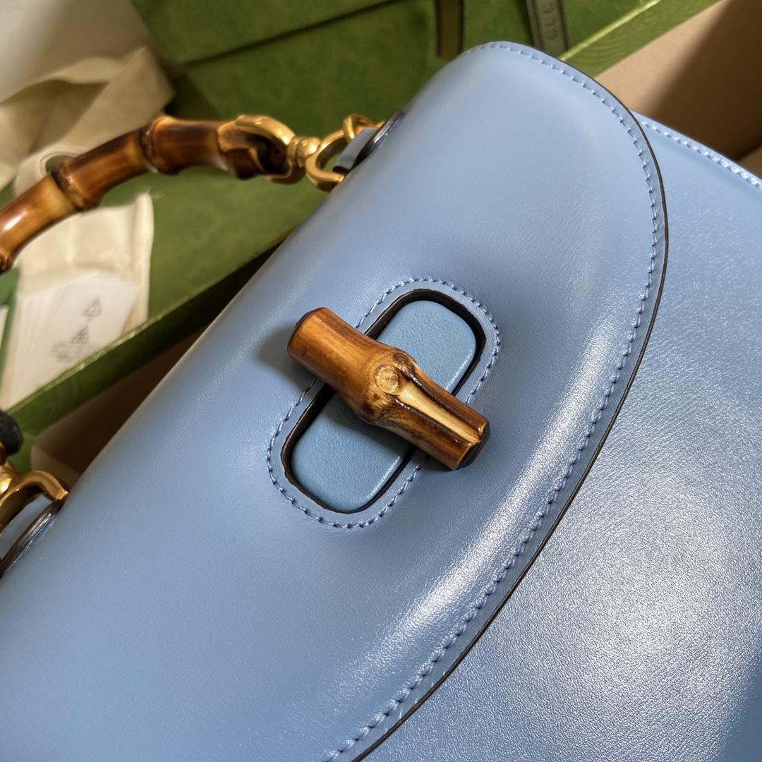Gucci Bamboo 1947 Small Top Handle Bag   - PerfectKickZ