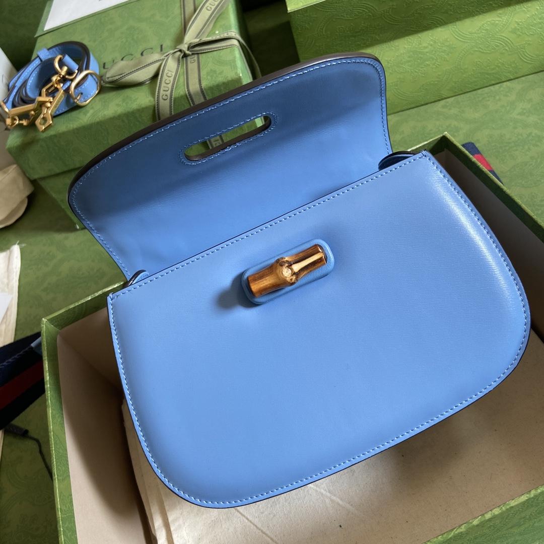 Gucci Bamboo 1947 Small Top Handle Bag   - PerfectKickZ