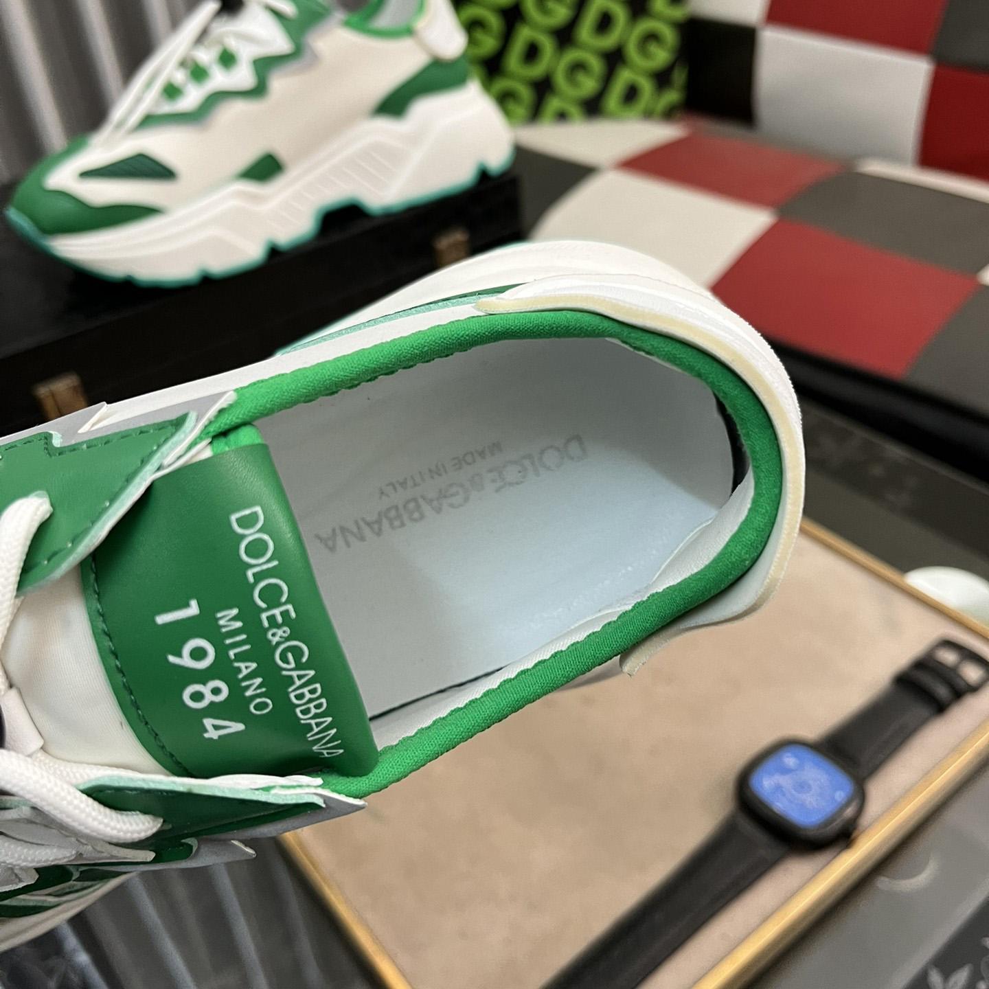 Dolce & Gabbana Mixed-materials Daymaster Sneakers - PerfectKickZ