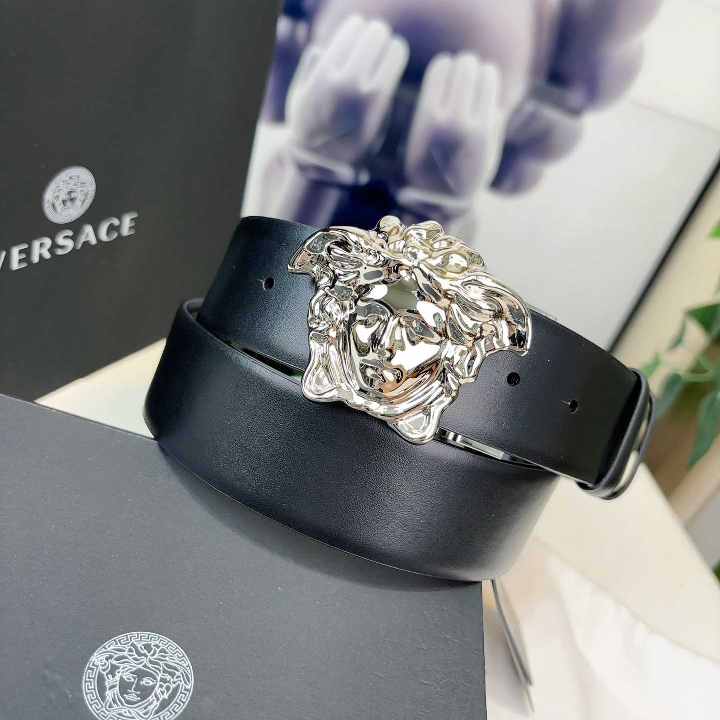 Versace Reversible Leather Belt    40mm - PerfectKickZ