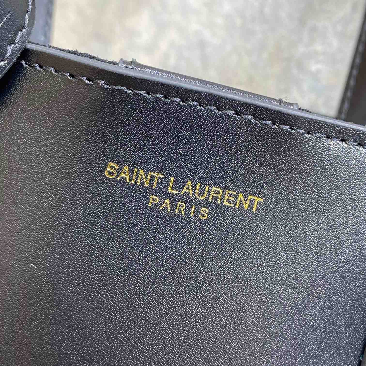 Saint Laurent Mini Toy Shopping Saint Laurent In Box Leather - PerfectKickZ