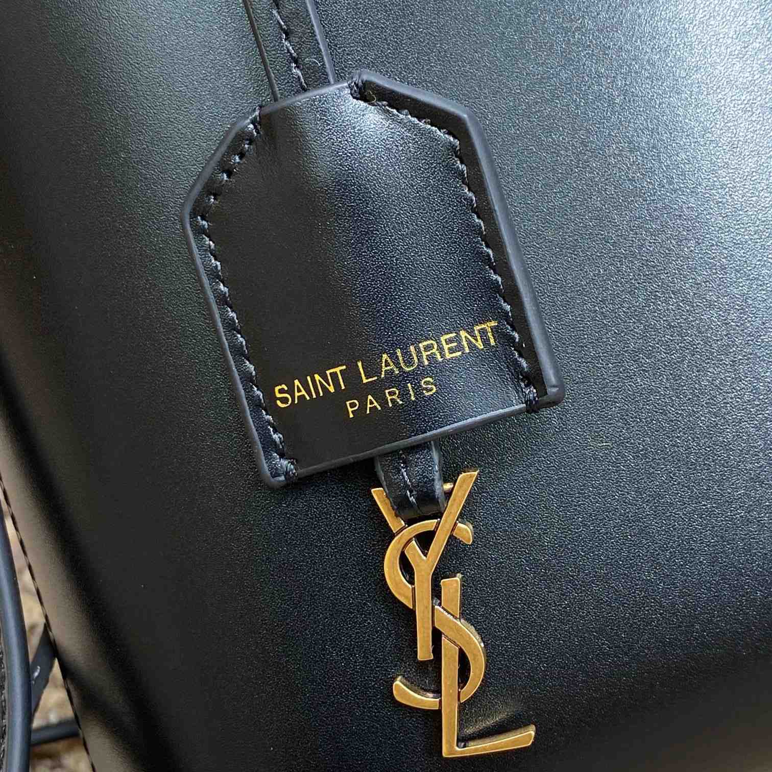 Saint Laurent Mini Toy Shopping Saint Laurent In Box Leather - PerfectKickZ
