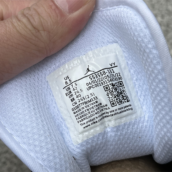 Air Jordan 1 Low Sneaker  553558-131 - PerfectKickZ
