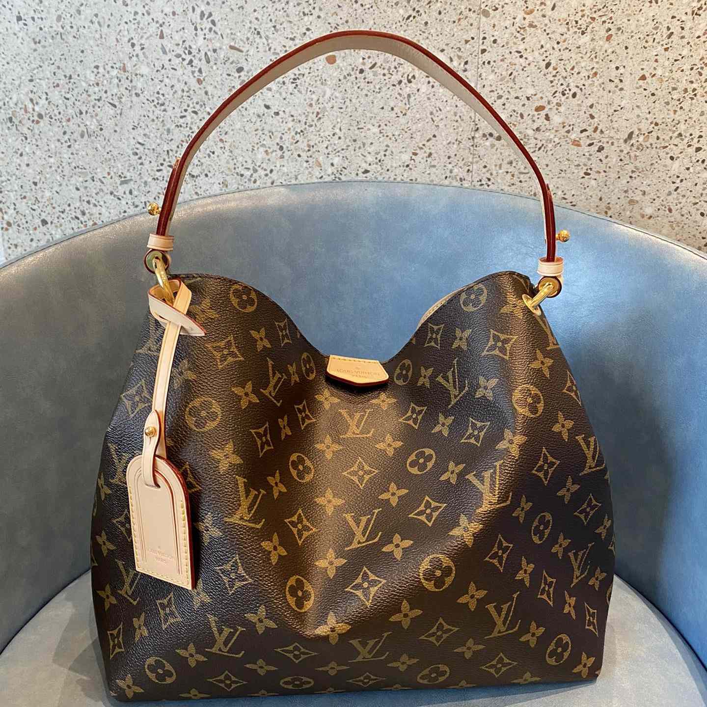 Louis Vuitton Monogram Tote Graceful - PerfectKickZ