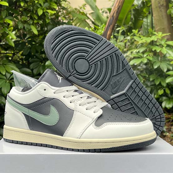 Air Jordan 1 Low WMNS “Jade Smoke” Sneaker    DC0774-001  - PerfectKickZ