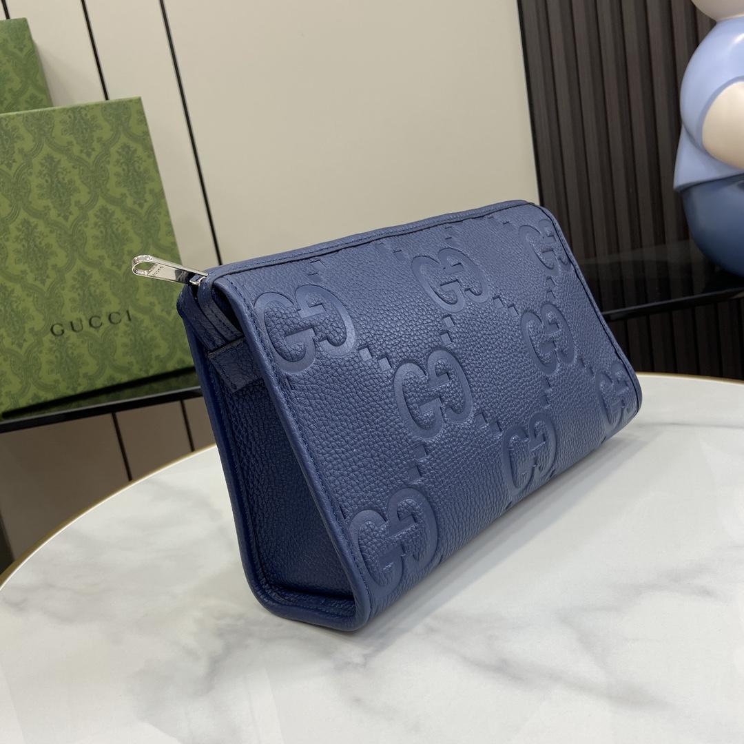 Gucci Jumbo GG Pouch (28.5x 18x 9cm) - PerfectKickZ