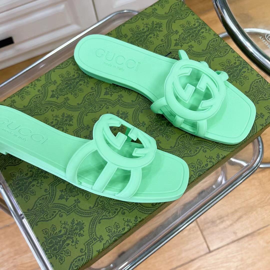 Gucci Women's Interlocking G Slide Sandal - PerfectKickZ