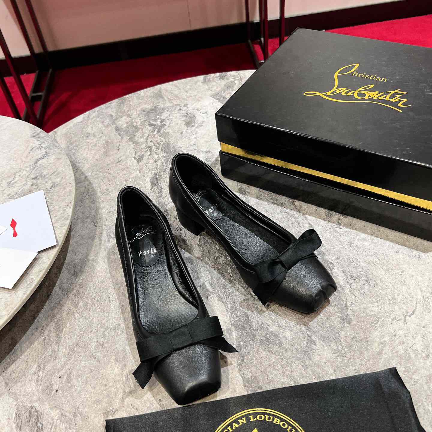 Christian Louboutin Mamaflirt 30mm Ballerinas - PerfectKickZ