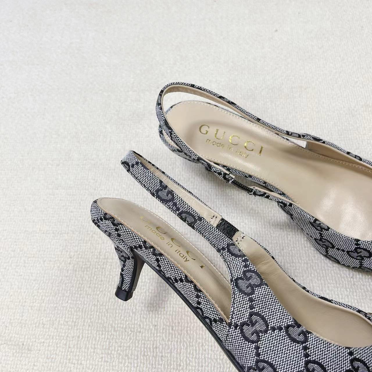 Gucci Women's Horsebit Slingback Pump - PerfectKickZ